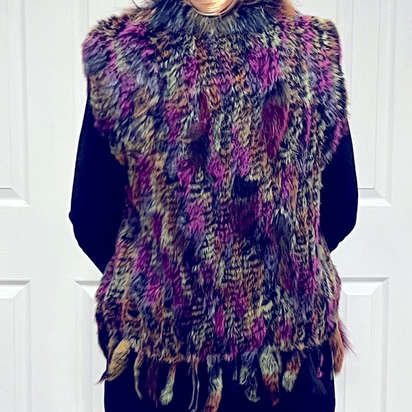 100% Real Fur Rabbit vest - Picture 2 of 2